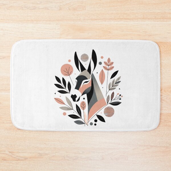 Item preview, Abstract Floral Donkey designed and sold by TheAnimalZ00.