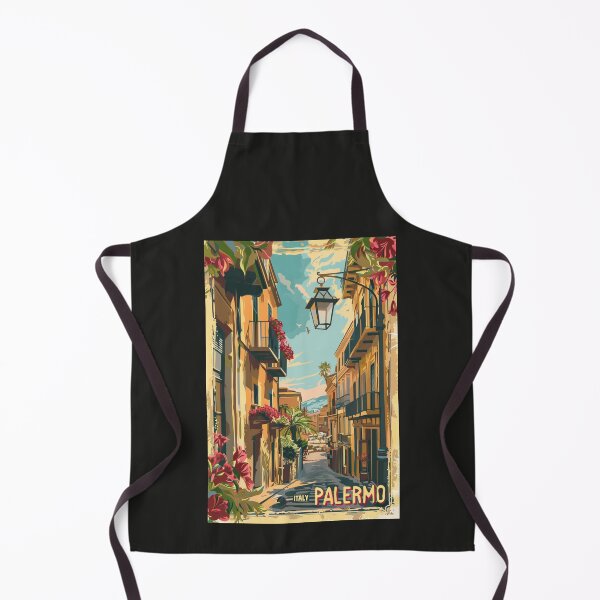 Item preview, A Vintage Travel Illustration of Palermo - Italy designed and sold by GoodOldVintage.