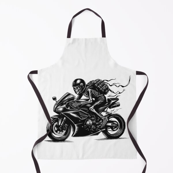 Item preview, SKELETON DARK MOTORCYCLE RACING BYKER RACING CAR NASCAR MOTO GP CHOPPER #ogirdor designed and sold by ogirdorgraphics.