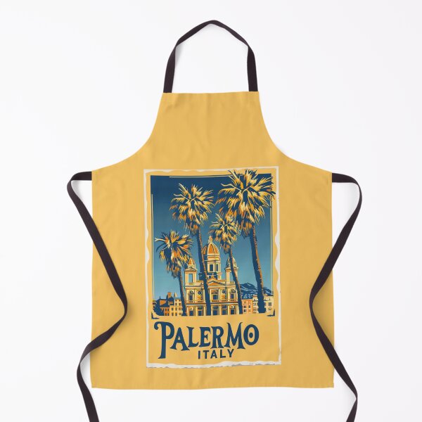 Item preview, A Vintage Travel Illustration of Palermo - Italy designed and sold by GoodOldVintage.