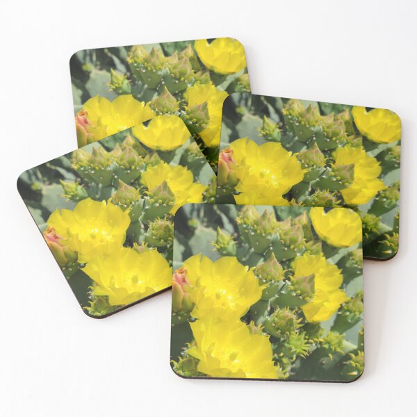 Item preview, yellow prickly pear blossoms designed and sold by River Graphic Design.
