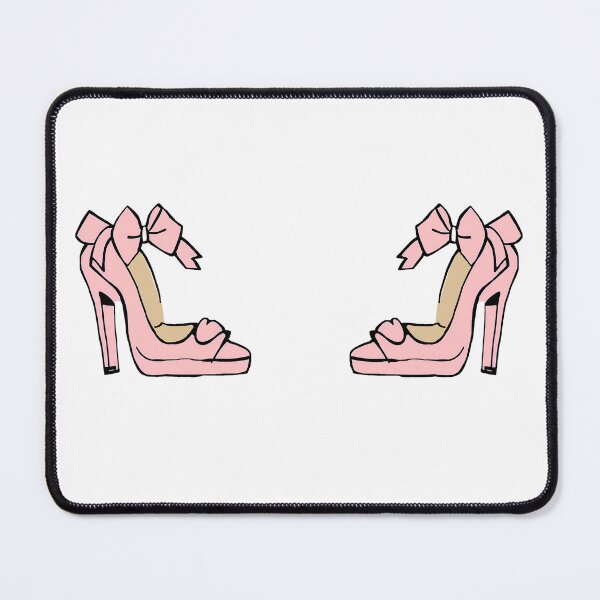 Item preview, Pink bow heels designed and sold by kgold726.