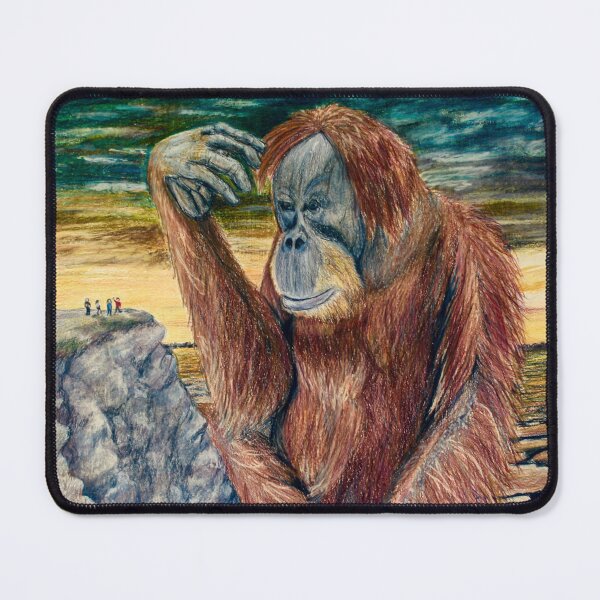 Item preview, Surrealist Orangutan designed and sold by hopie3924.