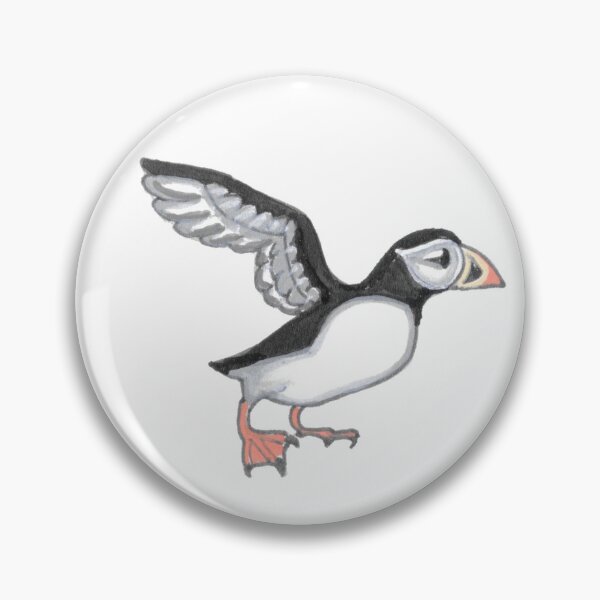 Item preview, Puffin Taking Flight designed and sold by HalfMoonWorks.