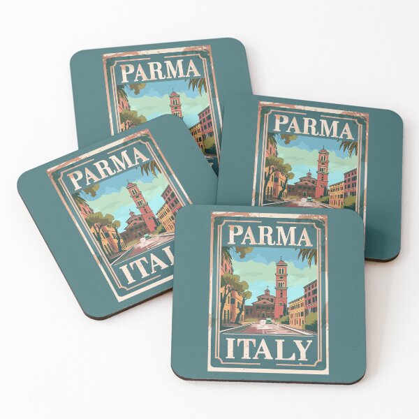 Item preview, A Vintage Travel Illustration of Parma - Italy designed and sold by GoodOldVintage.