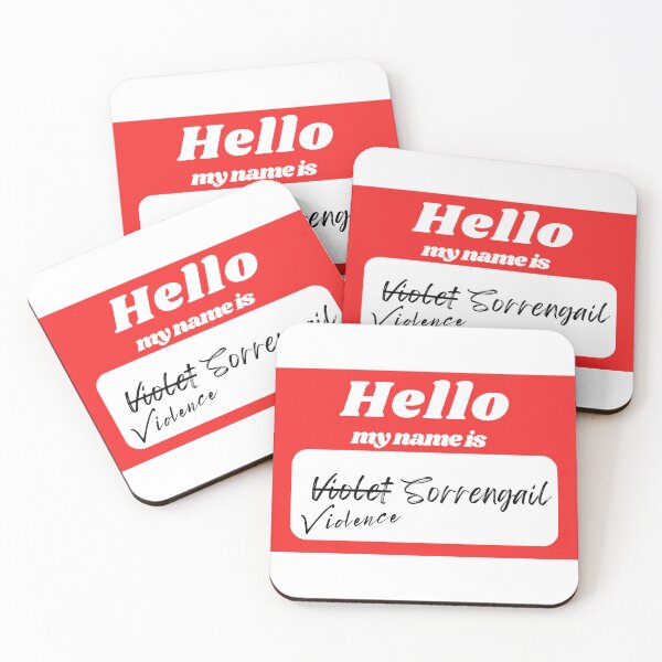 Item preview, Violet Sorrengail Fourth Wing Name Tag designed and sold by emilywilliamz.