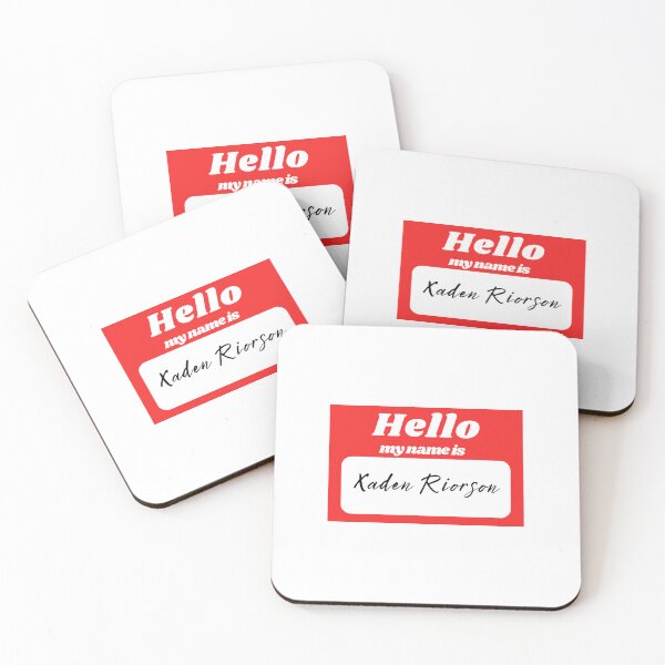 Item preview, Xaden Riorson Fourth Wing Name Tag designed and sold by emilywilliamz.
