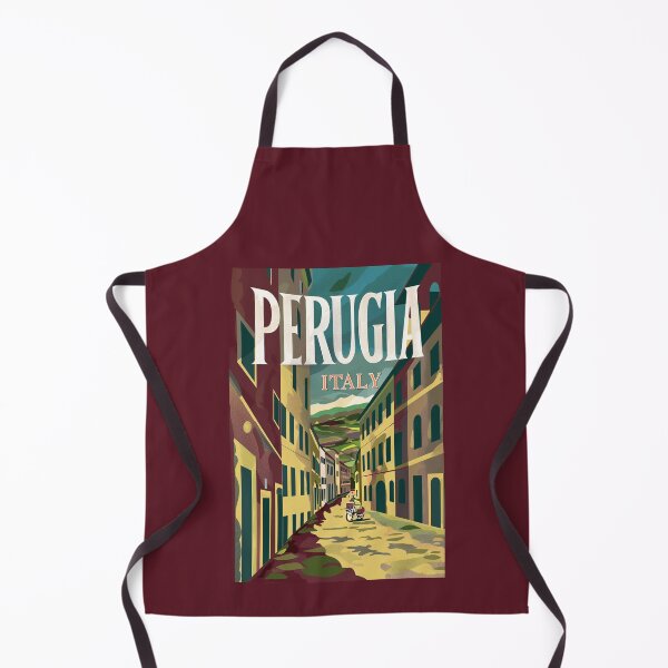 Item preview, A Vintage Travel Illustration of Perugia - Italy designed and sold by GoodOldVintage.