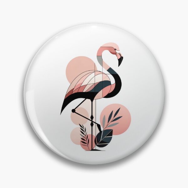 Item preview, Abstract Floral Flamingo designed and sold by TheAnimalZ00.