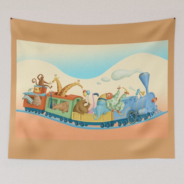 Item preview, The Little Blue Engine designed and sold by Prints by Tracy Sabin.