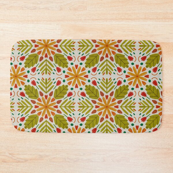 Item preview, Vibrant Symmetric Floral Pattern designed and sold by Larify.