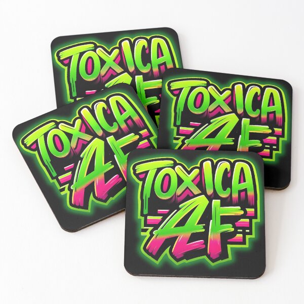 Item preview, Toxica AF Graffiti designed and sold by nickelpaso77.