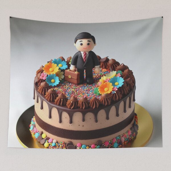 Item preview, Happy Birtday Cake Mister designed and sold by Simplybe1.
