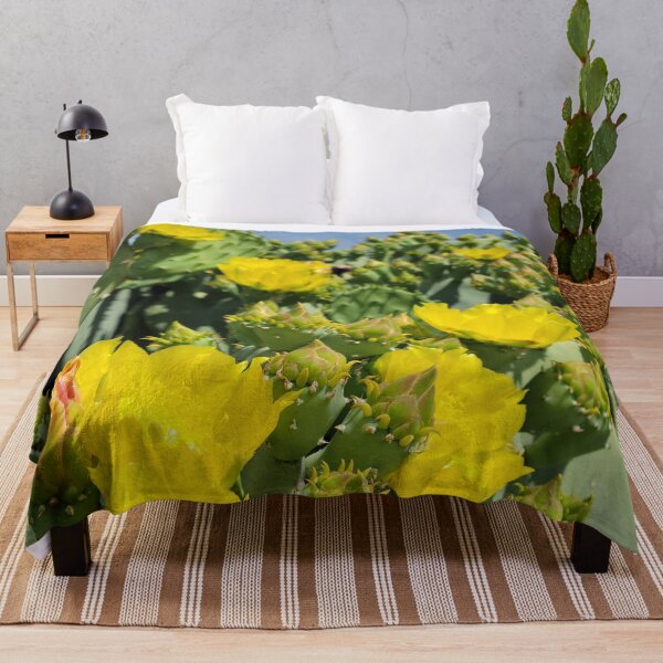 Item preview, abundantes flores amarillas de tuna designed and sold by River Graphic Design.