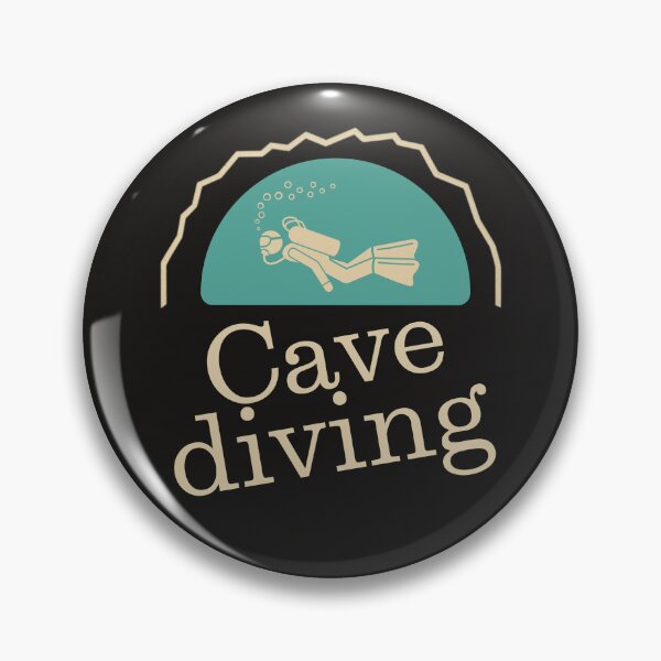 Item preview, Scuba Diver in a Cave. Cave Diving. designed and sold by Anniko Art Studio.