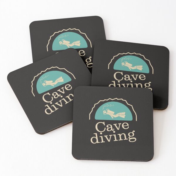 Item preview, Scuba Diver in a Cave. Cave Diving. designed and sold by Anniko Art Studio.