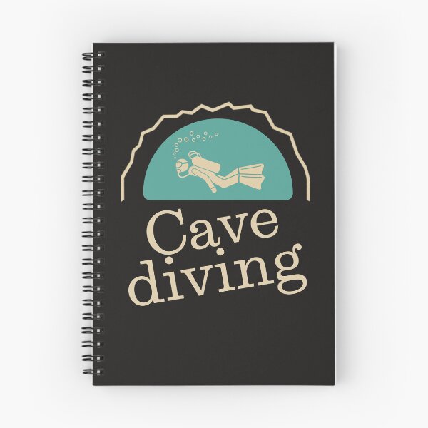 Item preview, Scuba Diver in a Cave. Cave Diving. designed and sold by Anniko Art Studio.