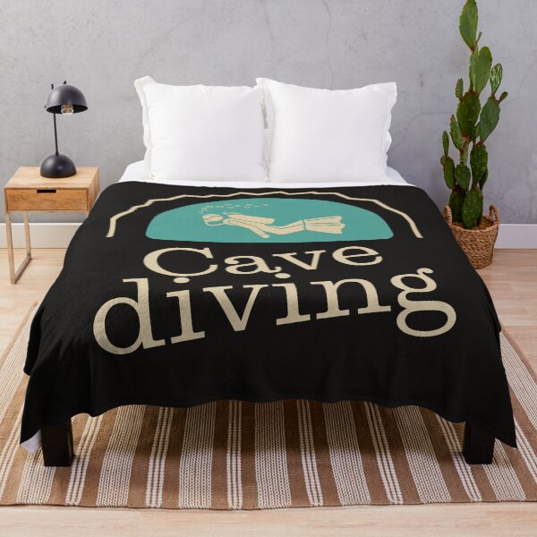 Item preview, Scuba Diver in a Cave. Cave Diving. designed and sold by Anniko Art Studio.