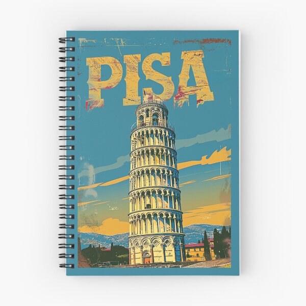 Item preview, A Vintage Travel Illustration of Pisa - Italy designed and sold by GoodOldVintage.