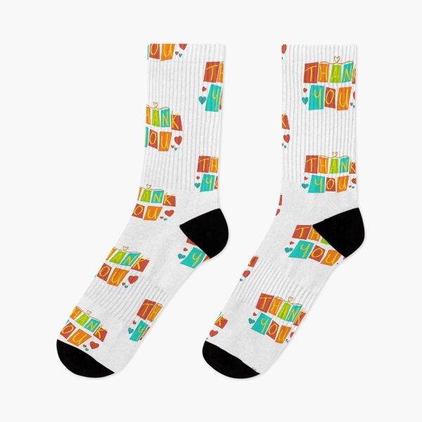 Item preview, Thank You Colorful Funny Design designed and sold by Modern-Tropical.