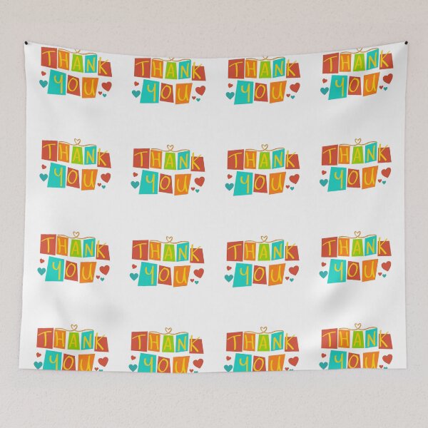 Item preview, Thank You Colorful Funny Design designed and sold by Modern-Tropical.