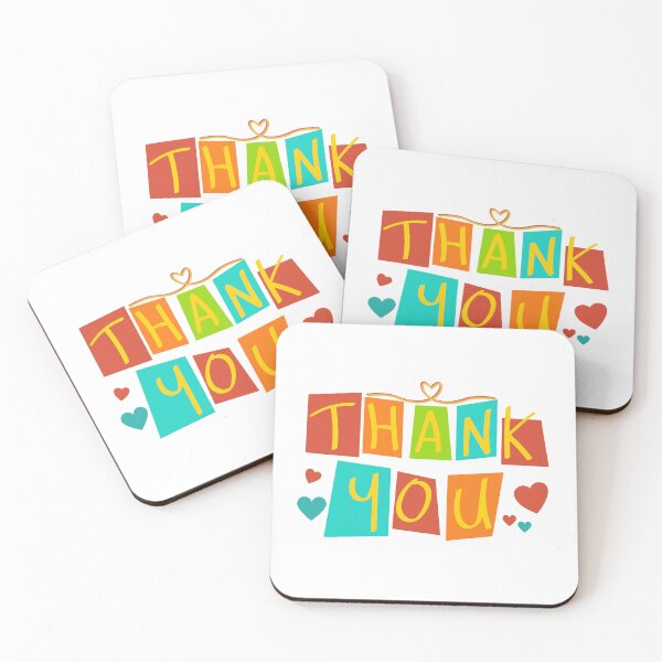 Item preview, Thank You Colorful Funny Design designed and sold by Modern-Tropical.