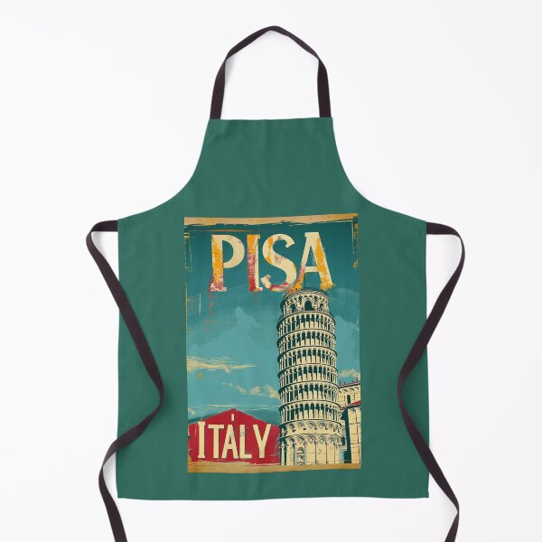Item preview, A Vintage Travel Illustration of Pisa - Italy designed and sold by GoodOldVintage.