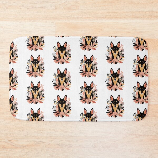 Item preview, Abstract Floral Australian Kelpie  designed and sold by TheAnimalZ00.