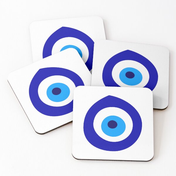 Item preview, Blue Evil Eye Protection Amulet designed and sold by HasCreations.