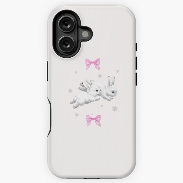 Artikel-Vorschau von Hase mit rosa Schleife ✧˚ · ., designt und verkauft von Mademoiselle Saint.