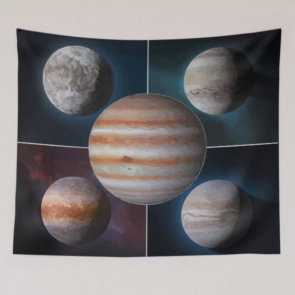 Item preview, Galilean Moons designed and sold by bihtti.