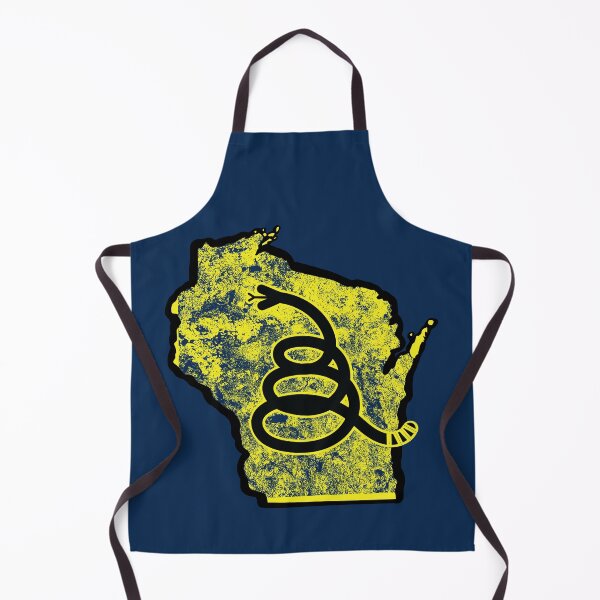Item preview, WISCONSIN - Don't Tread on Me - Gadsden Snake Flag  designed and sold by pelagio.