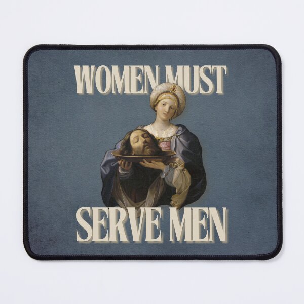 Item preview, Women Must Serve Men designed and sold by WitchyHippy.
