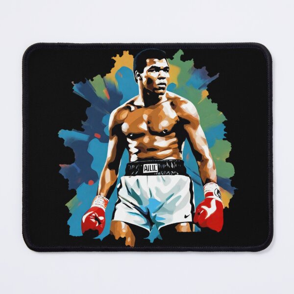 Item preview, Mohammad Ali with splash colors designed and sold by brain301.