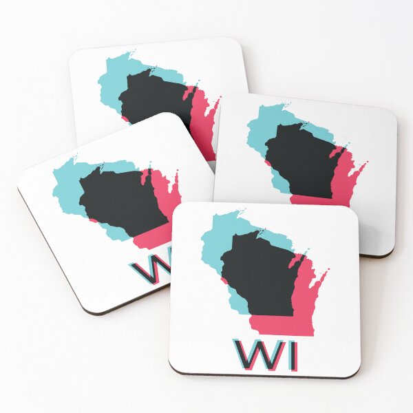 Item preview, WISCONSIN GLITCH DESIGN designed and sold by pelagio.