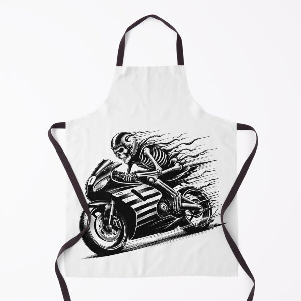 Item preview, SKELETON DARK MOTORCYCLE RACING BYKER RACING CAR NASCAR MOTO GP CHOPPER #ogirdor designed and sold by ogirdorgraphics.