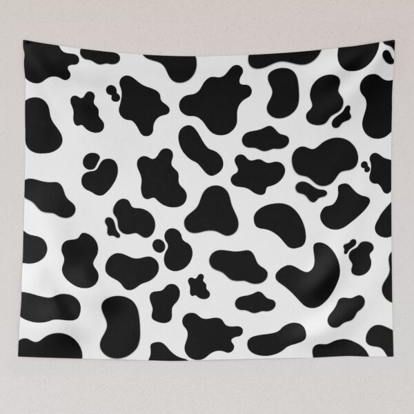 Item preview, White and Black Cow designed and sold by ZedColors.