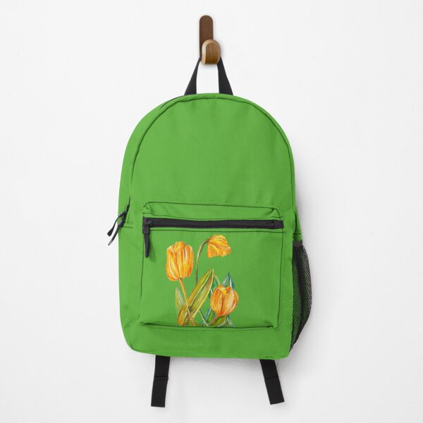 Item preview, Tulips pattern with leaves designed and sold by Liliana Donato.