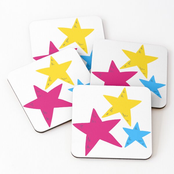Item preview, Pansexual stars designed and sold by River Graphic Design.