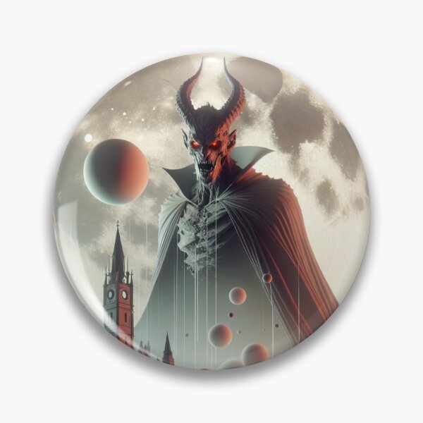Item preview, Abstract Vampire Full Moon Art Design designed and sold by DesignsByLitz.