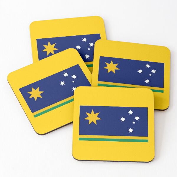 Item preview, Golden Horizon, alternate Australia flag v3 designed and sold by Kangaroo Sun.