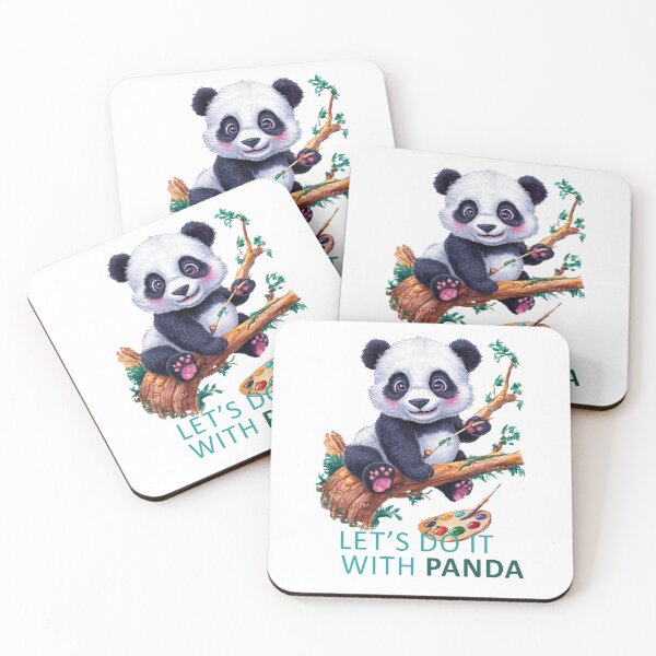 Item preview, Let's Do It With Panda  designed and sold by Alidesignart.