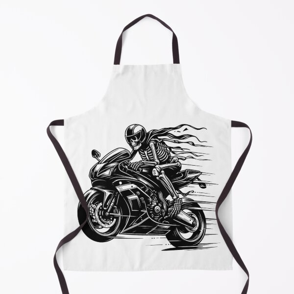 Item preview, SKELETON DARK MOTORCYCLE RACING BYKER RACING CAR NASCAR MOTO GP CHOPPER #ogirdor designed and sold by ogirdorgraphics.