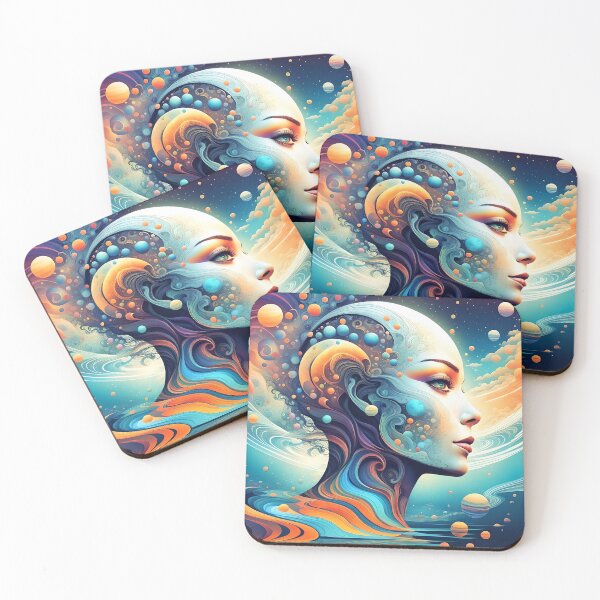 Item preview, Cosmic space, woman designed and sold by MystiicCreative.