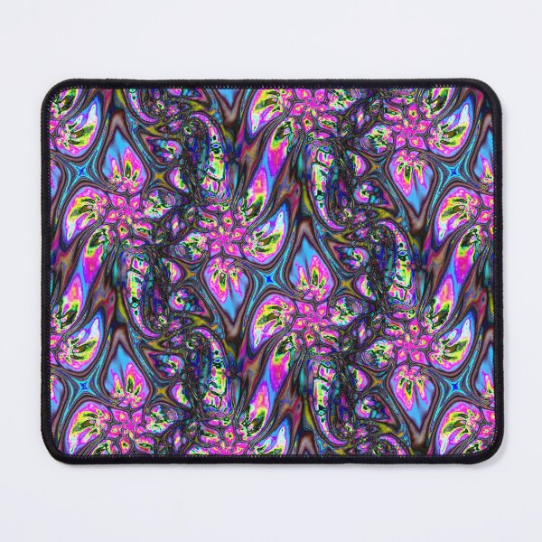 Item preview, Abstract Smudged Melting Fractal Flowers 6 designed and sold by SXW Designs.
