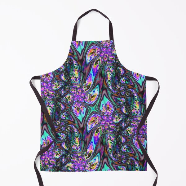 Item preview, Abstract Smudged Melting Fractal Flowers 7 designed and sold by SXW Designs.