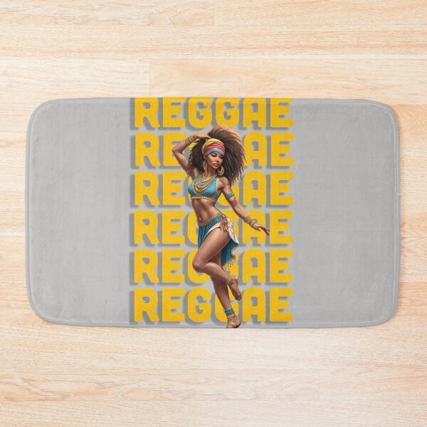 Item preview, reggae dancer afro woman design designed and sold by La Loca.