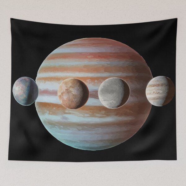 Item preview, Galilean Moons designed and sold by bihtti.