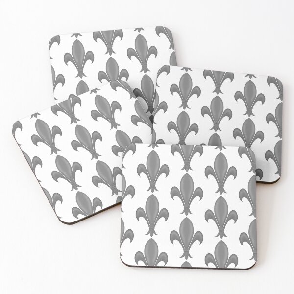 Item preview, Flor de lis gris 2 designed and sold by lezell.
