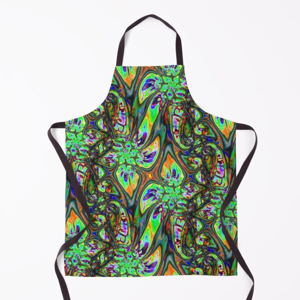 Item preview, Abstract Smudged Melting Fractal Flowers 9 designed and sold by SXW Designs.